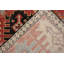 Distressed Homage Hand Knotted Wool Geometric Area Rug in Red, Black, Yellow, Blue, Orange-1439066480