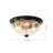 Gillings 3 - Light Crackled Glass Bowl Flush Mount