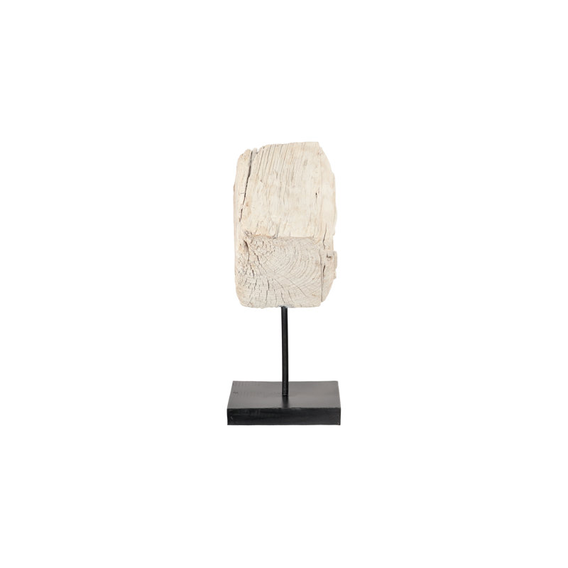 Eroded Wood Block on Stand