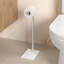 Porte-papier hygiénique sur pied en marbre naturel KES-100969015