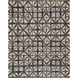 Shibori Handmade Wool Geometric and Abstract Area Rug