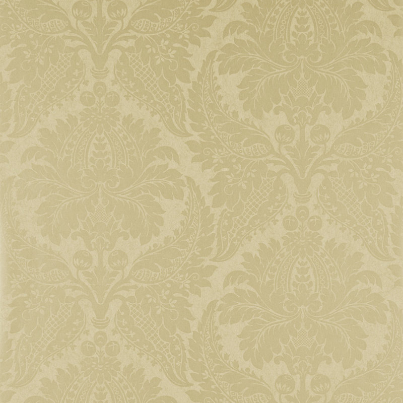 Malmaison Damask Wallpaper, Champagne
