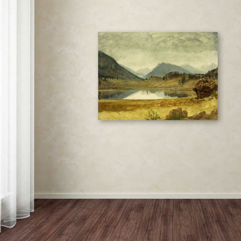 Wind River Country Landscape Canvas Art by Albert Bierstadt