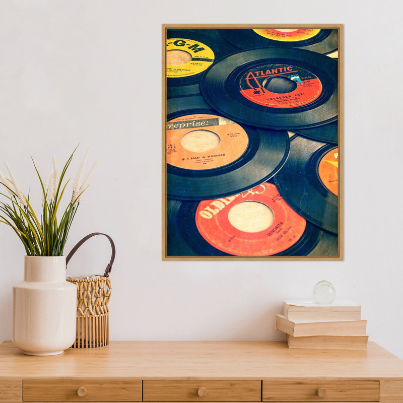 Reproduction de photo sur toile, "Old Records" par Edward M. Fielding