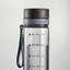 Bouteille d'eau transparente 28 oz avec marqueur de temps, bouteilles d'eau en plastique avec sangle, bouteilles d'eau de gymnastique pour hommes