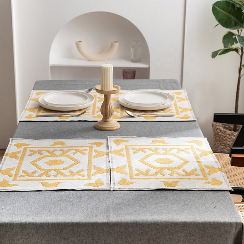 Ami-Jean Cotton No Pattern Rectangle Placemat