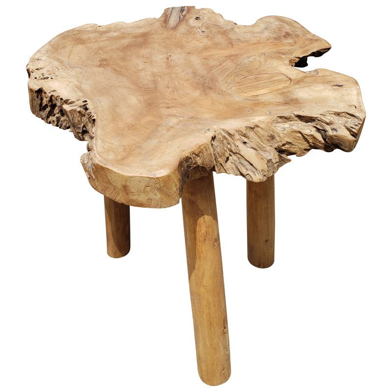 Solid Wood End Table