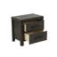 Table de chevet 2 tiroirs