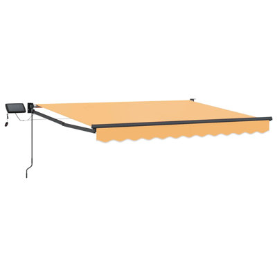 VidaXL Polyester Cover Retractable Patio Awning