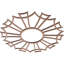 Médaillon de plafond 16 po x P 5/8 po x P 3/8 po Augustus-63412118-63412092