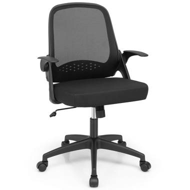 Kristinn Office Ergonomic Desk Chair Mesh Task Chair with Lumb Inbox Zero Frame Color: Black, Upholstery Color: Black