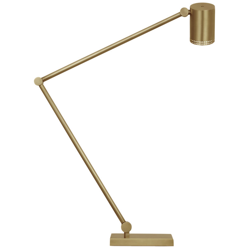 Kelly Wearstler LED Desk Table Lamp, Antique Burnished Brass, Antique-Burnished Brass