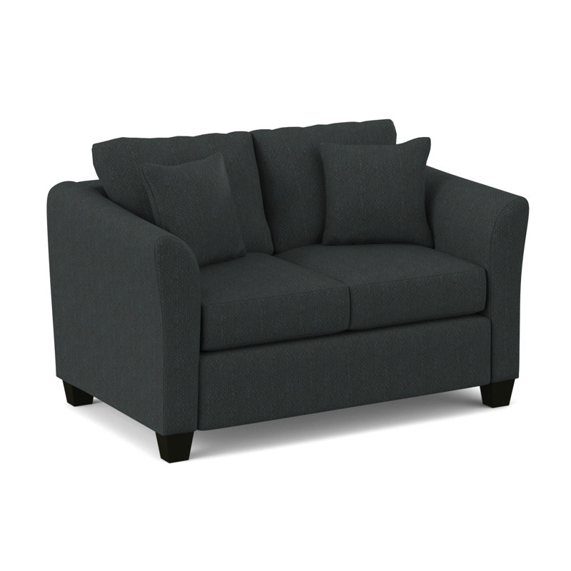 Aniki Upholstered 60.5'' Loveseat, Bronco Jade