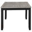 Table de salle à manger rectangulaire avec rallonge Centera