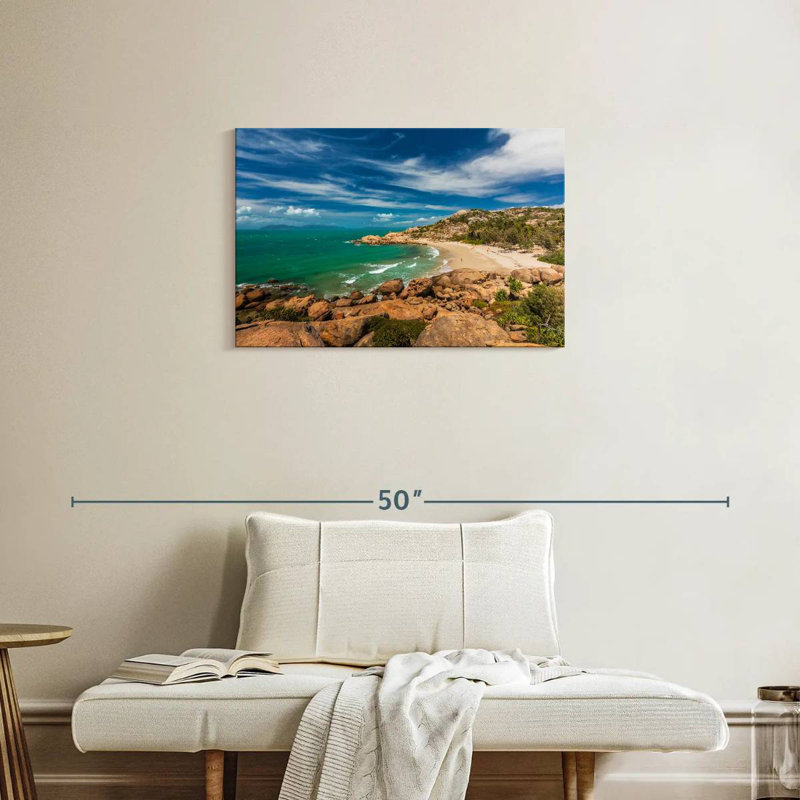 Gillard, baie australienne, H 20 po x l 30 po
