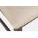 Jablena Solid Wood Top Metal Base Writing Desk
