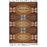 Vintage One-of-a-Kind Rectangle 4'7" X 6'8" Hand Knotted Area Rug
