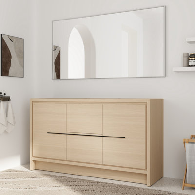 Base de meuble-lavabo double 60 po 60 po