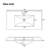 Modern Bathroom Vanity with Ceramic Sink,Soft-Close Doors-1642685035