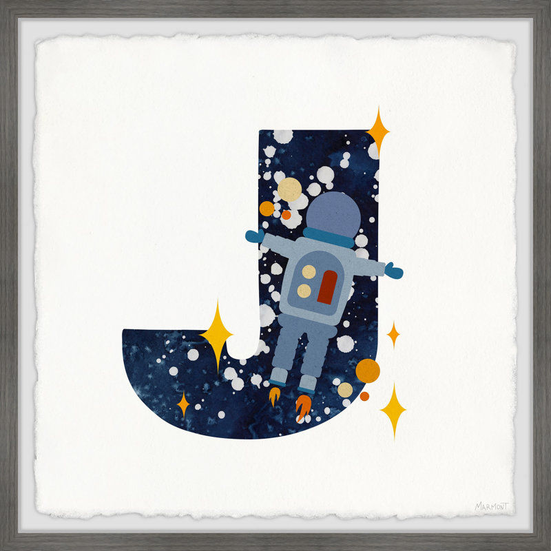 «Saoirse Space Jump», reproduction encadrée, H 24 po x l 24 po x 1,5 po