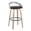 Tabouret de bar contemporain à hauteur fixe avec pivot-581268373-581268375