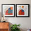 Bleu orange III - ensemble de 2 reproductions d'art graphique-1269422223-1269422219-1263679164