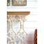 Console avec plateau en bois brun