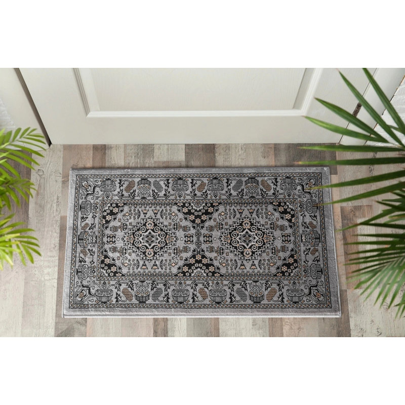 Solid Colour Area Rug, Rectangle 5' x 9'2"