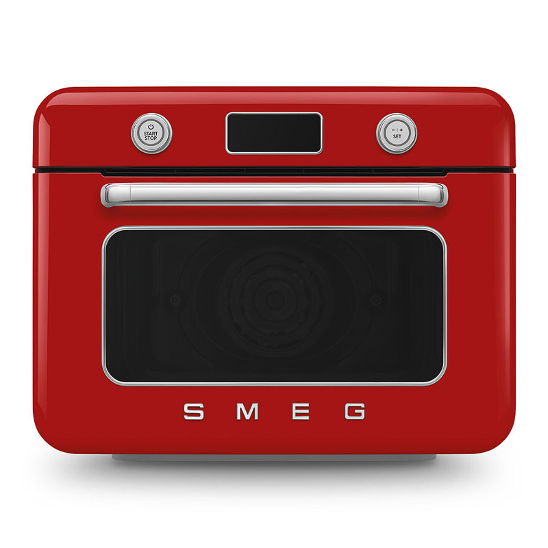 Combi Countertop Air Fry Oven With Steam, Red