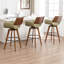 Tabourets pivotants modernes en similicuir (ensemble de 3)-935754969-935754971