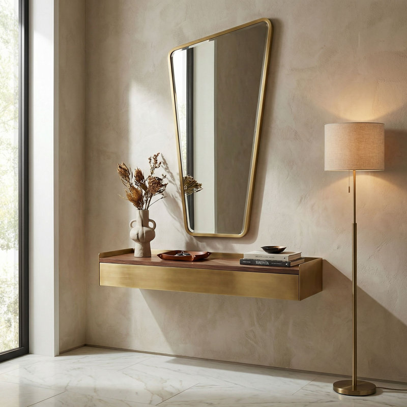 Juliet Tapered Metal Mirror