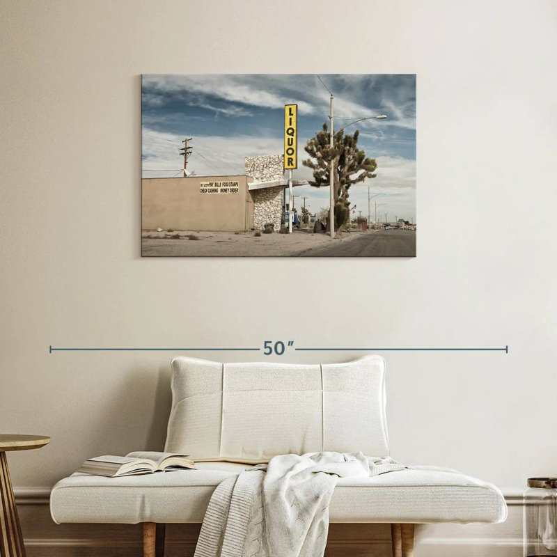 Liquor Store Yucca Valley, 24" H x 36" W