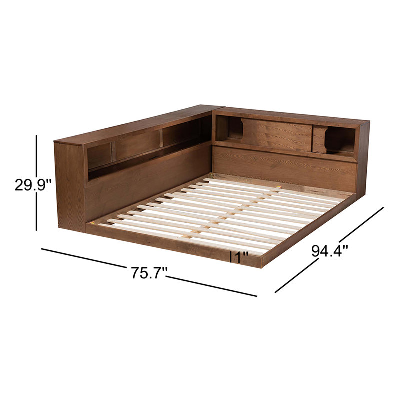 Corisha Platform Storage Bed