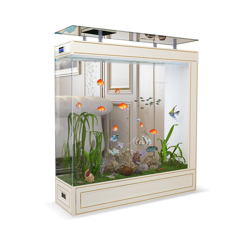 Aquarium moderne en acrylique 55-75 gallons Eco, 39.37, Beige