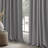 Isio 52" W 100% Blackout Curtain Panel, Thermal Insulated Rod Pocket-232741365-232741364