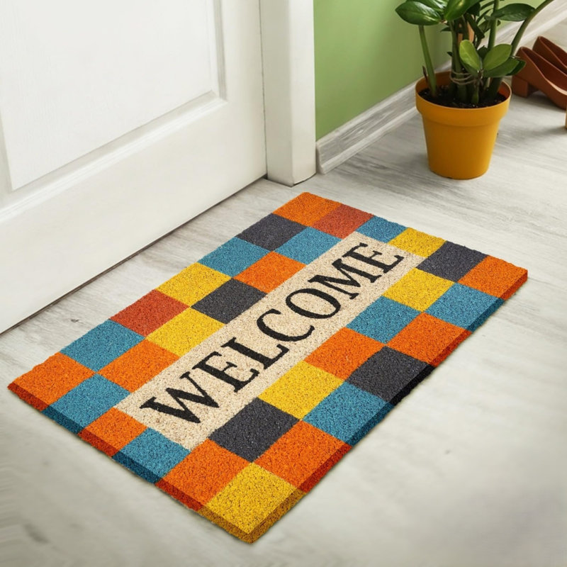 Non-Slip No Pattern Doormat