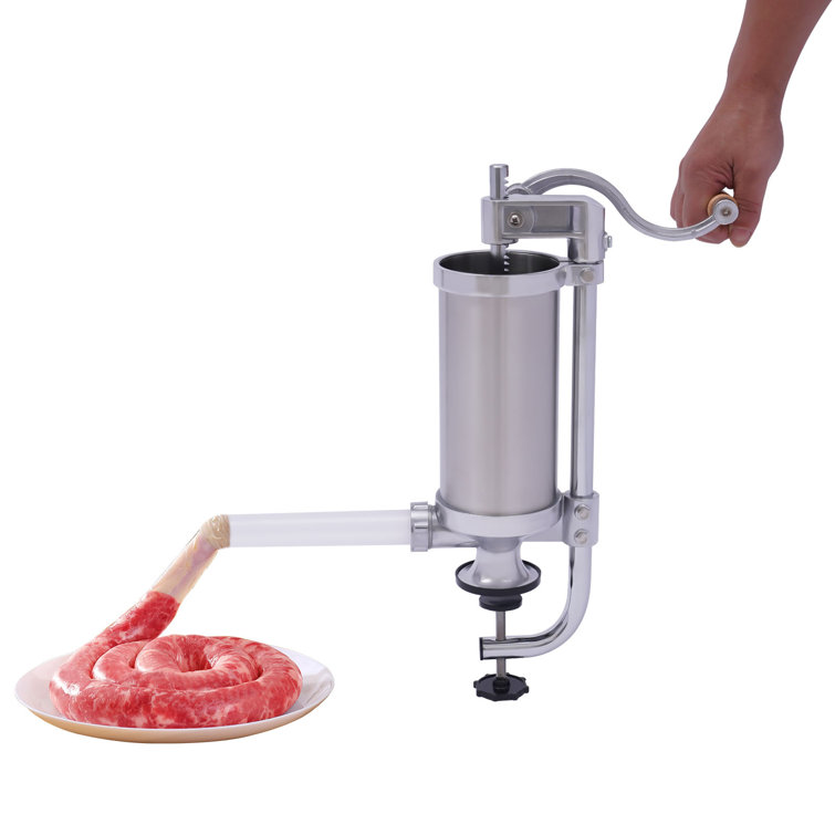 https://assets.wfcdn.com/im/86743381/resize-h755-w755%5Ecompr-r85/2285/228513847/Vertical+Stainless+Steel+Sausage+Machine.jpg