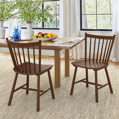 Solid Wood Windsor Back Side Chairs And Dining Chairs