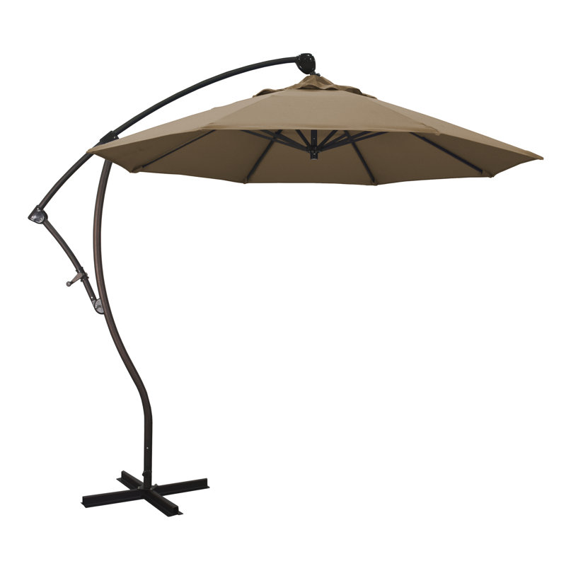 Parasol en porte-à-faux 9' Welwyn, Cacao