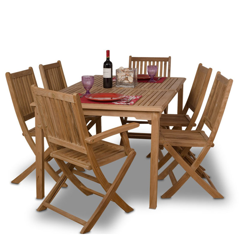 Ensemble repas 7 pièces Kenzie International Home