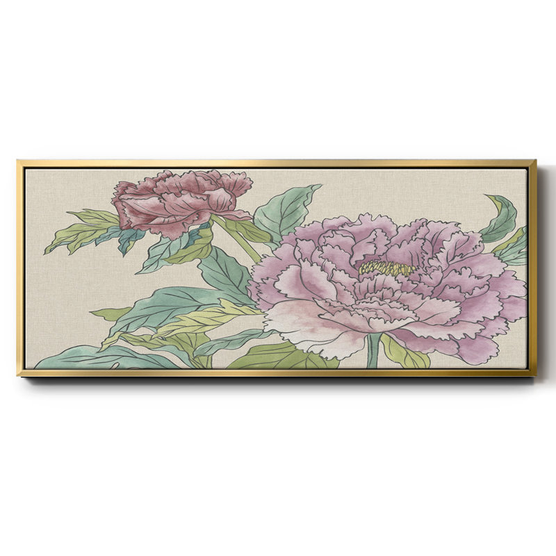 Peony Blooms I - toile encadrée