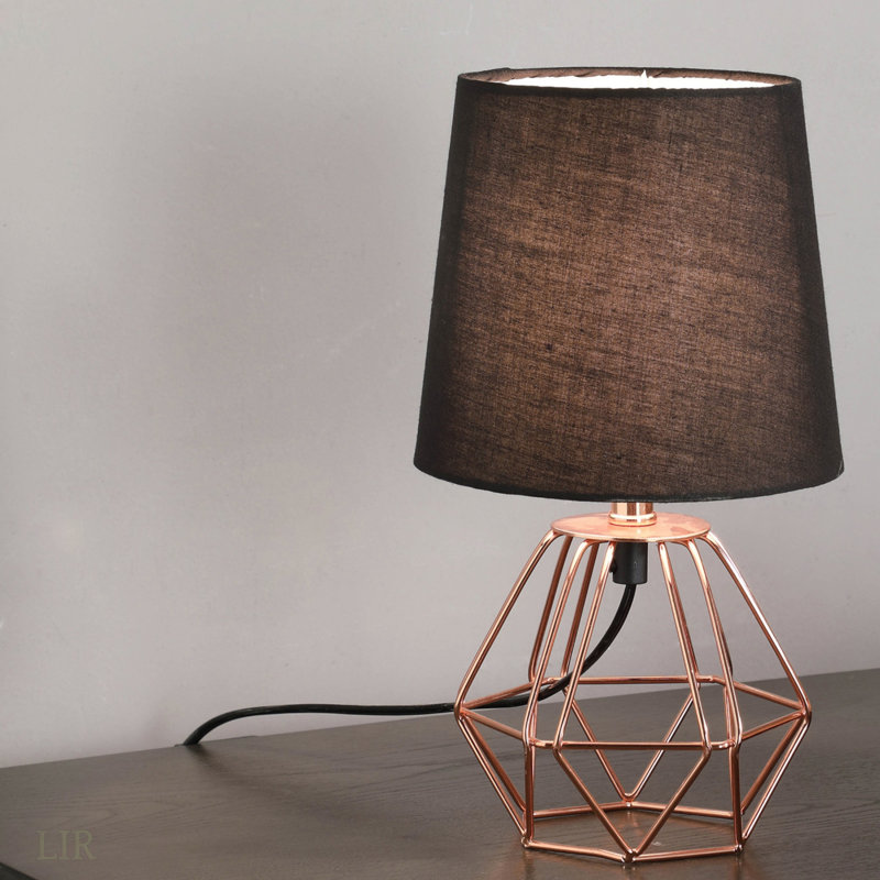 Copper Metal Table Lamp