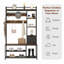 Hall Tree with Bench and Shoe Storage-260562963