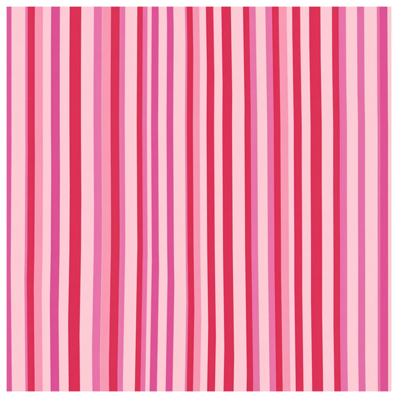 Pink Stripes Bedding Pattern Duvet Cover Modern, Twin