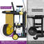 Chariot utilitaire à roulettes H 38,6 po x l 19,7 po-91864376