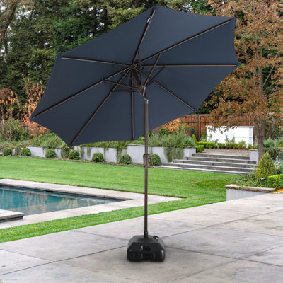 Parasol de marché avec base