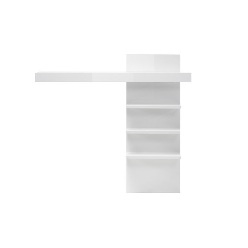Luann 4 Piece Floating Shelf