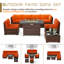 Ensemble de conversation modulaire en rotin pour 6 personnes avec coussins-148817390-162976273