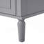 Meuble-lavabo de 30 po avec lavabo en céramique, porte à fermeture en douceur avec tablette intégrée, tiroir profond, tiroir standard, grand tiroir diviseur, grande armoire de rangement pour la salle de bain, design moderne et fonctionnel-657196321