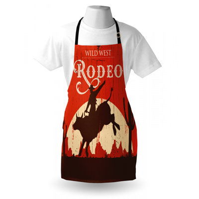 Tablier de taureau rodeo cowboy